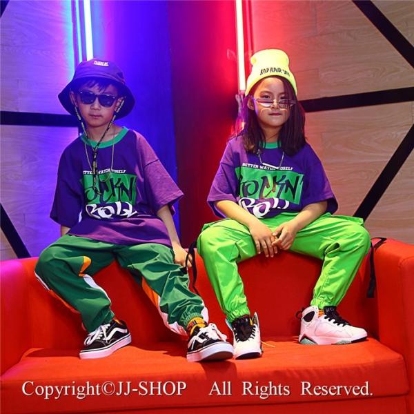 蛍光色パンツ ジャズダンス キッズ ダンス衣装 ヒップホップ 上下 セットアップ 子供 サルエルパンツ Hiphop 演出服 半袖 ステージ衣装 練習着 ステージ衣装 L2 Dance651 Jj Shop 通販 Yahoo ショッピング