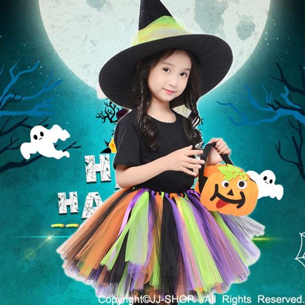 ハロウィン コスプレ 女の子 衣装 魔女 子供 コスプレ 仮装 キッズ スカート コスチューム 子供 洋服 ワンピース Halloween 姫系 カラフルドレス 変装 Buyee 日本代购平台 产品购物网站大全 Buyee一站式代购 Bot Online