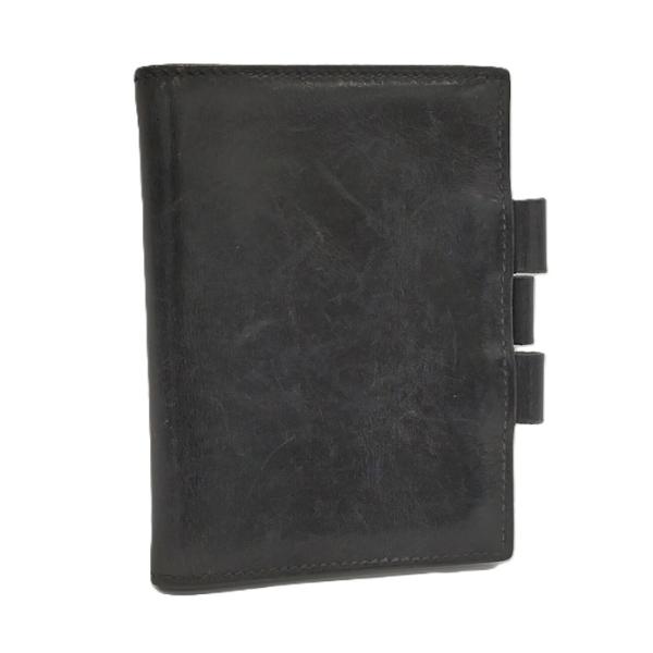 HERMES（エルメス） 手帳カバー レザー ブラック 〇H刻印 : JJ