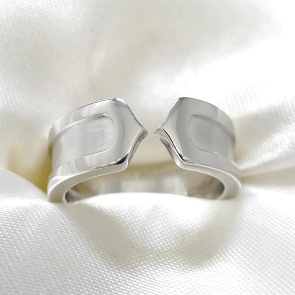 Cartier 2Cリング サイズ50 新品同様品 CARTIER カルティエ □ 2C リング サイズ10号(50