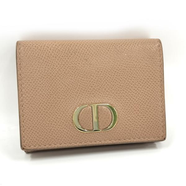 Christian Dior 30 モンテーニュ コンパクトウォレット 三つ折り財布 
