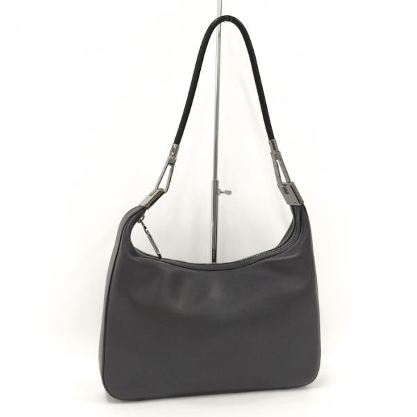 GUCCI 【中古】GUCCI ボーボーバッグ レザー ブラック 0013182 : JJ  