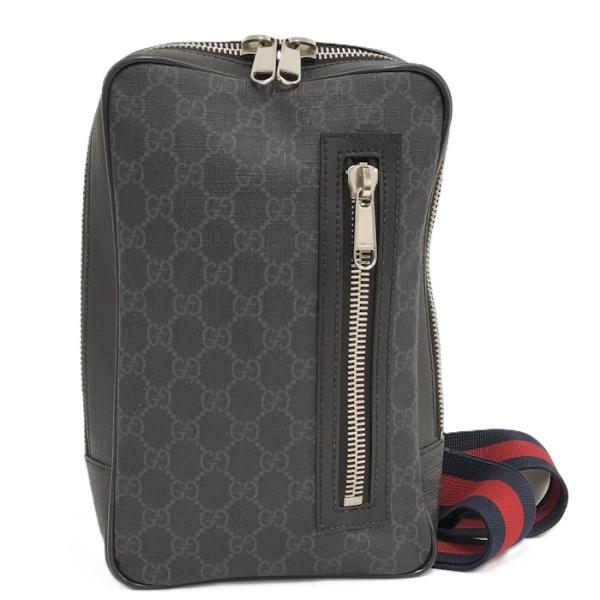 GUCCIショルダーバッグ 斜めかけバッグ GUCCI（グッチ） ショルダーバッグ レザー ブラック 478325 : JJ