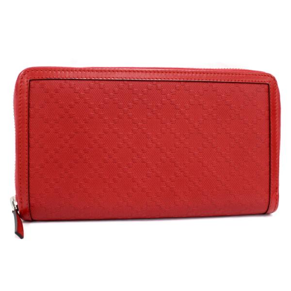 GUCCI グッチ 長財布 美品 ラウンドファスナー ディアマンテ ウォレット GUCCI 【中古】グッチ ラウンドファスナー長財布 ディアマンテ