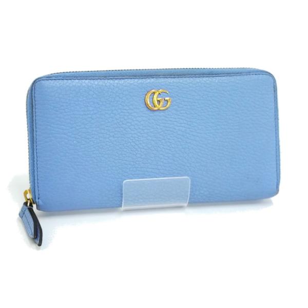 近年モデル希少　GGマーモント レザー ラウンドファスナー 長財布 グッチ shop-takashimaya7_tk23b0906012
