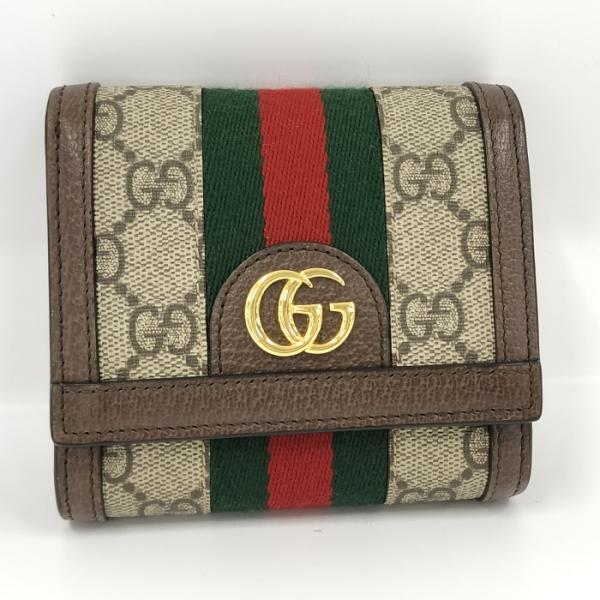 超良品‼️ グッチ　GUCCI 財布　二つ折り　長財布　シェリーライン GUCCI - オールドグッチ シェリーライン 長財布 ヴィンテージ