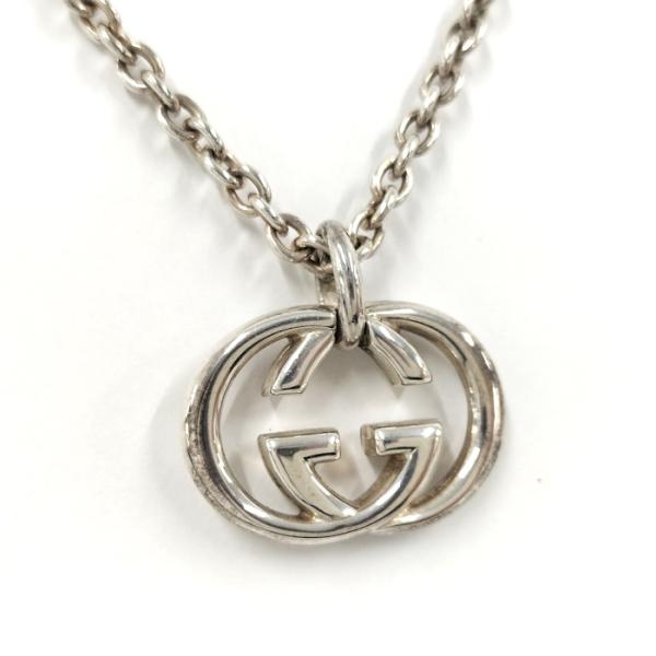 GUCCI インターロッキング ペンダント ネックレス SV925 駅南やまご質店オンラインショップ / グッチ インターロッキング