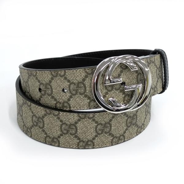 グッチ ベルト インターロッキング GGスプリーム ベージュ レザー 85サイズ 楽天市場】GUCCI グッチ グッチシマ GG インターロッキング G