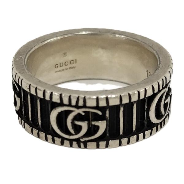 GUCCI リング グッチ 指輪 18号 マーモント Silver925 GUCCI シルバー リング GGマーモント SV925 表記サイズ 16 : JJ