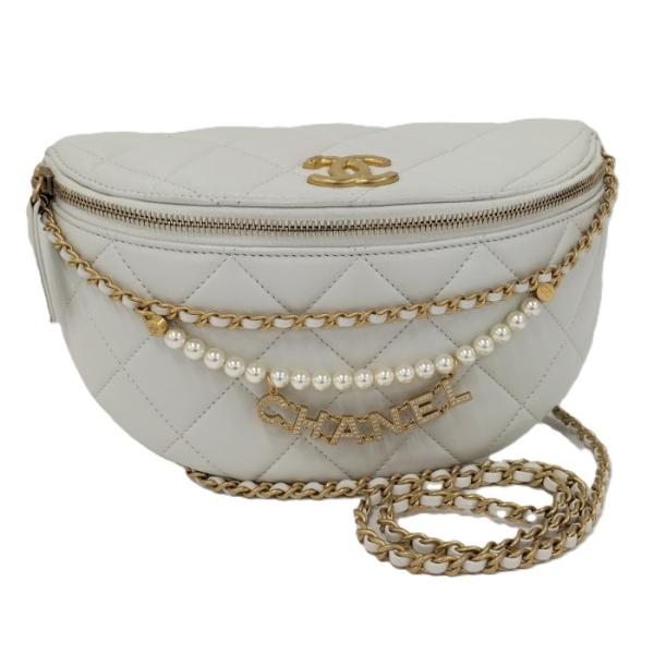 CHANEL（シャネル） ボディバッグ マトラッセ ラムスキン AS4991