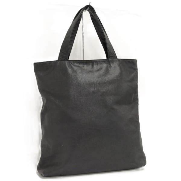 CHANEL シャネル　ココ型押し　ブラックレザー　トートバッグ CHANEL（シャネル） トートバッグ レザー 型押しレザー ブラック : JJ