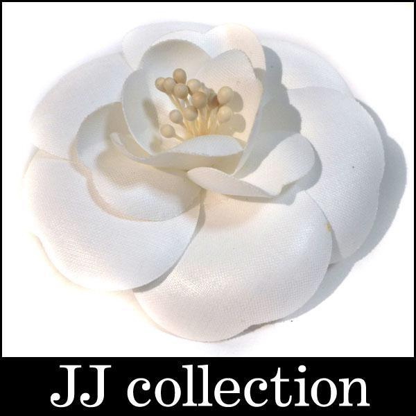 ブローチ コサージュ フラワーモチーフ カメリア ホワイト サテンキャンバス 16 0316 Ya Www Purrworld Com