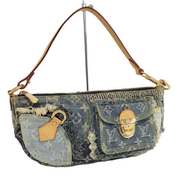 Vuitton 【本日発送】Louis モノグラム デニム ショルダーバッグ