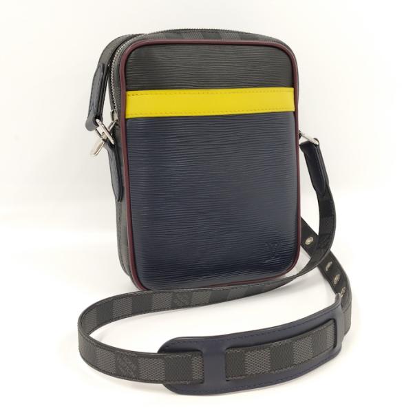 ルイヴィトン エピ+ダミエ グラフィット ダヌーブ スリム M55100 ショルダーバッグ LOUIS VUITTON（ルイ・ヴィトン） ダヌーブスリム ショルダーバッグ