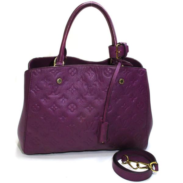 LOUIS VUITTON 【中古】LOUIS モンテーニュMM 2WAY ショルダー