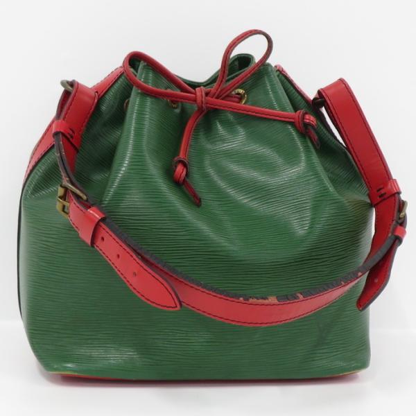 LOUIS VUITTON 【中古】ルイヴィトン プチノエ 巾着 ショルダー