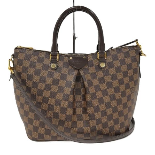 [超極美品] ルイヴィトン　ダミエ　エベヌ　システィナ　ハンドバッグ　ホーボー LOUIS VUITTON（ルイ・ヴィトン） LOUIS VUITTON 2wayハンドバッグ
