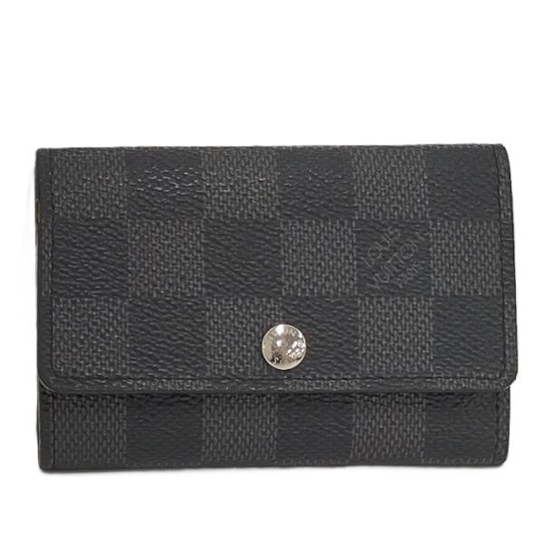 超美品　N62662LOUISVUITTON ダミエミュルティクレ6 キーケース LOUIS VUITTON 6連キーケース ミュルティクレ6 ダミエ グラ