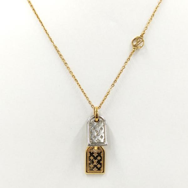 LOUIS VUITTON ナノグラム ネックレス GP M63141 : JJ