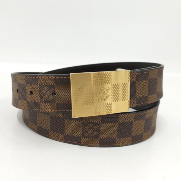 LOUIS VUITTON サンチュール ベルト ダミエ エベヌ M0021S