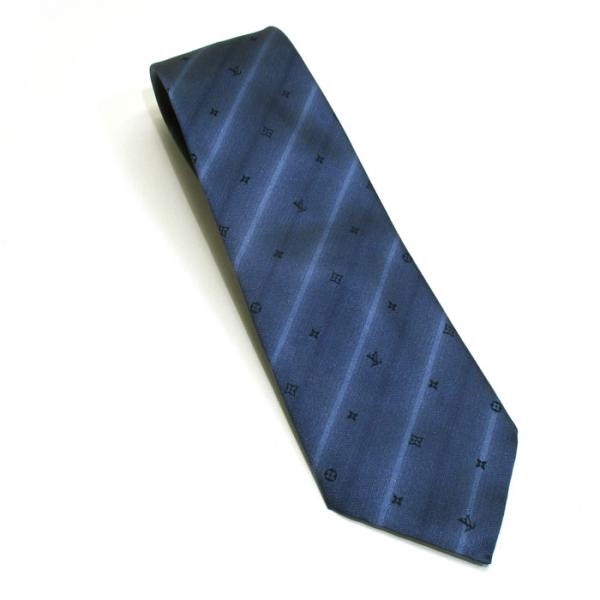 LOUIS VUITTON 【中古】LOUIS ネクタイ クラヴァット モノグラム  