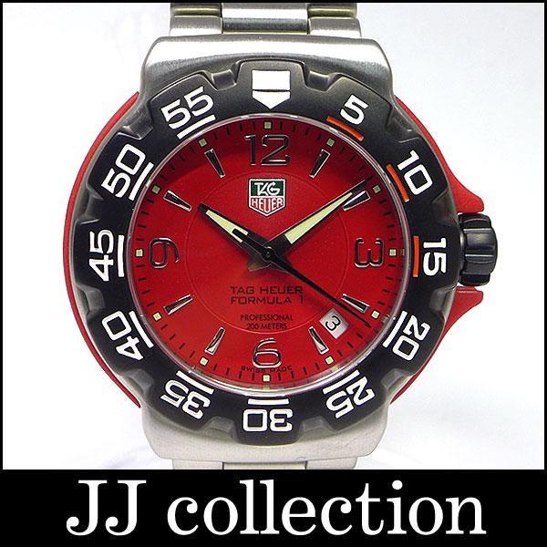 在庫処分 メンズ腕時計 フォーミュラ1 Ss ラバー レッド文字盤 Wa
