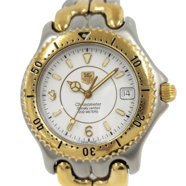 TAG HEUER Heuer 腕時計 セル クロノメーター 自動巻 SS GP ホワイト