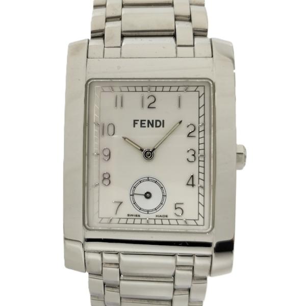 FENDI 腕時計 オロロジ クオーツ SS ホワイト文字盤 7000G : JJ