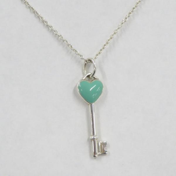 TIFFANY&Co. 【中古】TIFFANY＆CO. ハートキー ペンダント