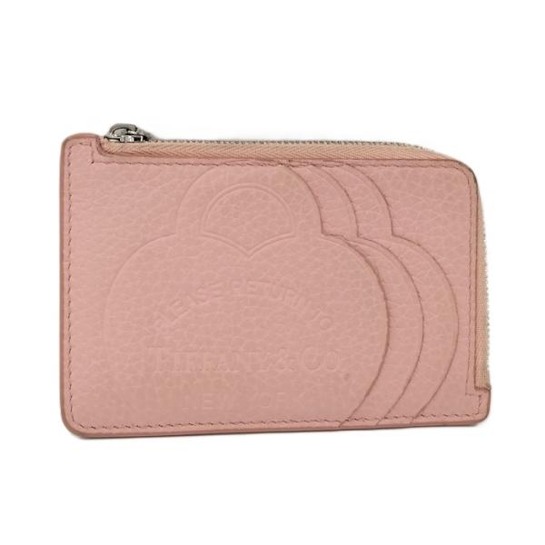 Tiffany Co. ラウンドジップウォレットカードケース &