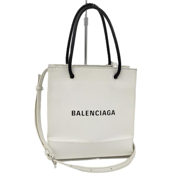 BALENCIAGA ホワイト トートバッグ Balenciaga ロゴ トートバッグ | ホワイト | FARFETCH JP