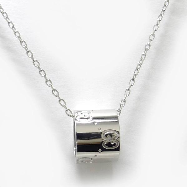 グッチ　ピアス　K18WG 750WG 美品　GUCCI 18金ホワイトゴールド