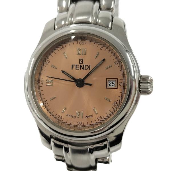 FENDI（フェンディ） レディース 腕時計 クオーツ SS オレンジ文字盤