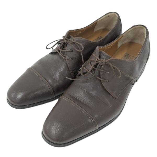 サルヴァトーレフェラガモFerragamo◇イタリア製ドレスシューズ革靴ブラウン FERRAGAMO - サルヴァトーレ フェラガモ ローファー ブラウン