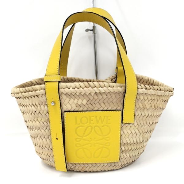 希少！美品◇ロエベショルダーバッグ◇高島屋京都店◇かごバッグ◇メッシュ◇ラフィア