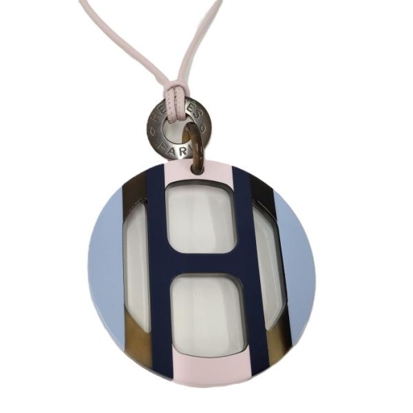 HERMES（エルメス） ネックレス Hエキップ バッファローホーン