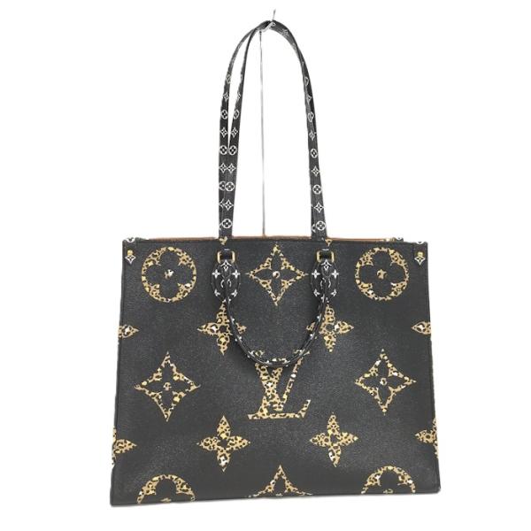 バッグ VUITTON LOUIS VUITTON オンザゴー モノグラム ジャングル トートバッグ