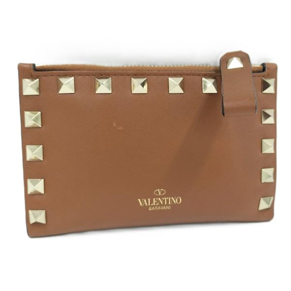 ヴァレンティノ　スタッズ二つ折り財布 VALENTINO（ヴァレンティノ） ヴァレンチノ 二つ折り 財布 スタッズ