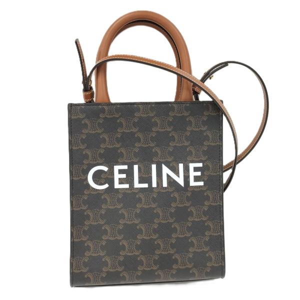 美品✴︎CELINE バーティカルカバ CELINE（セリーヌ） バーティカルカバ ミニ 2WAYショルダーバッグ