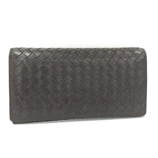 BOTTEGA VENETA（ボッテガ・ヴェネタ） 二つ折り長財布 イントレ
