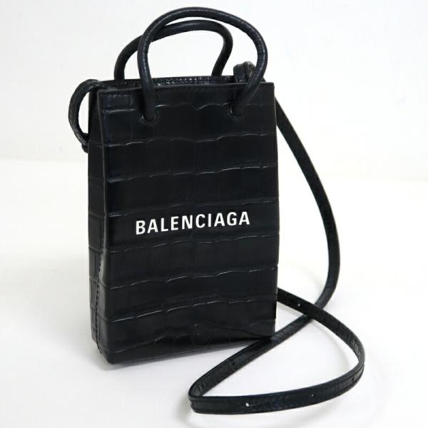 BALENCIAGA バレンシアガ ショッピングミニ フォンホルダー ショルダー