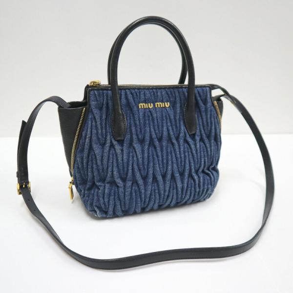 ミュウミュウ RN0866 マドラス 2way ショルダーバッグ MADRAS MIUMIU ミュウミュウ マドラス 2way ショルダーバッグ – Trip