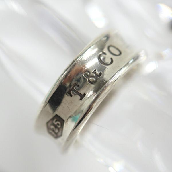 Tiffany＆Co. ティファニー ナローリング 指輪 1837 SV925 シルバー