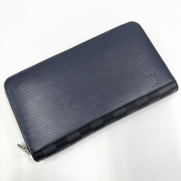 ルイヴィトン長財布　ジッピーオーガナイザーNM 美品 ダミエグラフィット