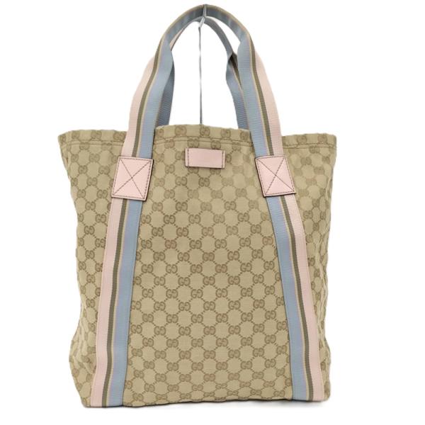 GUCCI（グッチ） トートバッグ GGキャンバス キャンバス ベージュ