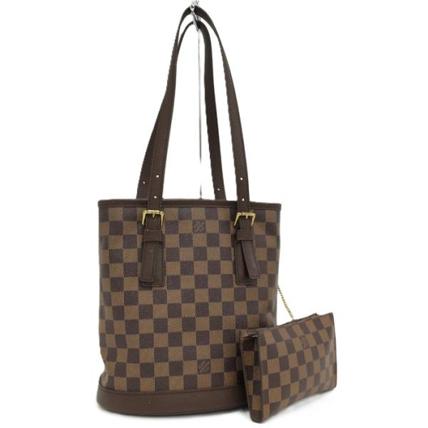 【超美品】LOUIS VUITTON マレ トートバッグ ダミエ エベヌ LOUIS VUITTON マレ ダミエ エベヌ トートバッグ N42240 : JJ