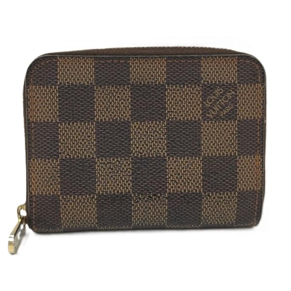 LOUIS VUITTON コインケース ジッピーコインパース ダミエ エベヌ