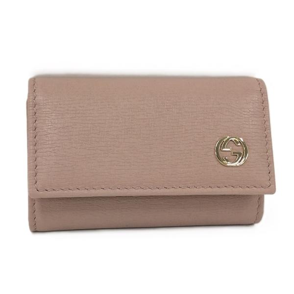 GUCCI（グッチ） GUCCI 6連キーケース レザー ピンク系 309706 : JJ