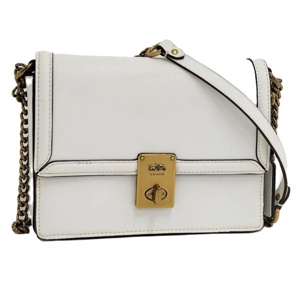 COACH（コーチ） ショルダーバッグ レザー ホワイト 88342 : JJ