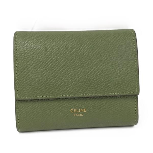 CELINE（セリーヌ） スモール トリフォールド ウォレット 三つ折り財布
